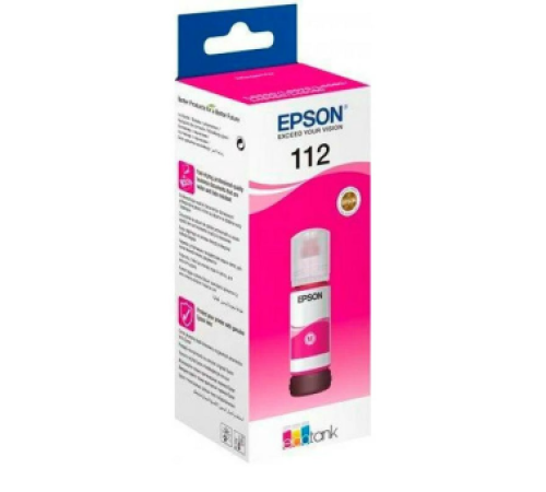 Контейнер с чернилами  №112 magenta EPSON EcoTank -  L11160/ L1515 70ml. ОЕМ