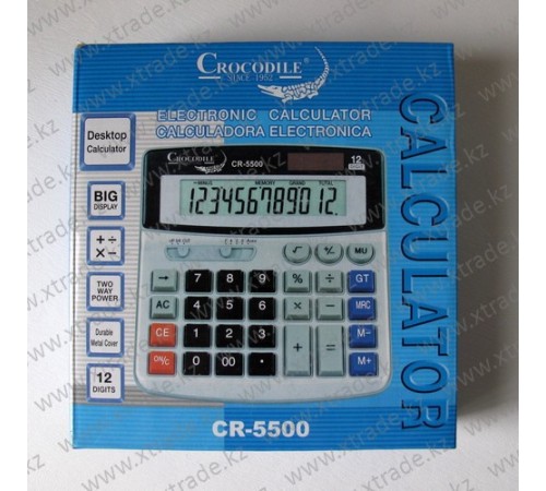 Калькулятор Crocodile CR-5500 Калькулятор Crocodile CR-5500