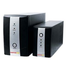 ИБП (Без аккумулятора)  SantakUPS CPU, AVR, 650VA/390W, 12V7AH, 120-240V, USB, RJ11/45, 305*85*140mm, 6kg, metal case, black (B650VA)