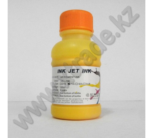 Чернила HP Universal Pigment yellow 100ml.