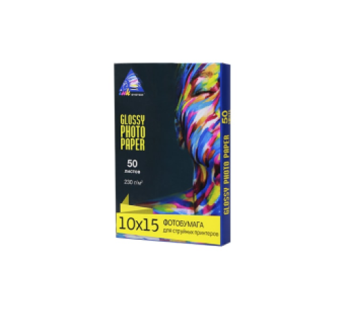 230g (10*15) 50л глянцевая фото бумага Англия