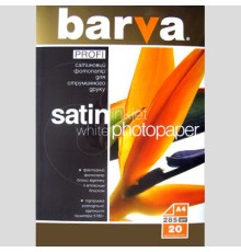 285g A4 20л бумага BARVA PROFI Белый Сатин (IP-V285-029)