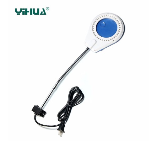 Лампа-Лупа настольная с LED подсветкой Yihua 628A LED (90ММ) Лампа-Лупа настольная с LED подсветкой Yihua 628A LED (90ММ)
