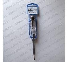 Отвертка индикаторная, сменная насадка шлицевая/крестообразная (100V-500V)