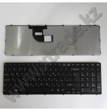 Клавиатура для ноутбука SONY SVE 15, черная, рус.