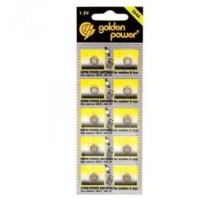 Батарейка LR626G GOLDEN POWER (1,5V/377/G4)