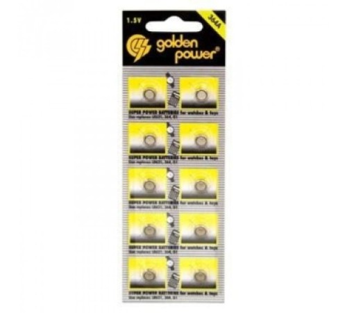 Батарейка LR626G GOLDEN POWER (1,5V/377/G4)