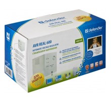 Сетевой стабилизатор Defender AVR Real 1000/500W (вых роз.: 4 с з-змл; вх 150-280В), box-5 (99019)