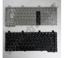 Клавиатура для ноутбука HP ZV5000/DV5000/NX9100/ZV6000/ZV5000/ZE2000/ZE2100/ZE2200/ZE2500/V2300/V5000/ZX5000 (HCQ11-US-BLACK-A), черная, англ.