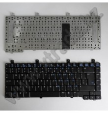 Клавиатура для ноутбука HP ZV5000/DV5000/NX9100/ZV6000/ZV5000/ZE2000/ZE2100/ZE2200/ZE2500/V2300/V5000/ZX5000 (HCQ11-US-BLACK-A), черная, англ.