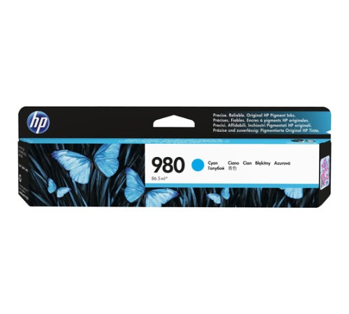Картридж №980 D8J07A cyan для HP Officejet Enterprise X585dn/X585f/X585z/X555dn/X555xh Original Картридж №980 D8J07A cyan для HP Officejet Enterprise X585dn/X585f/X585z/X555dn/X555xh Original