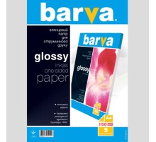 150g A4 5л бумага BARVA Глянцевая (IP-C150-T01)