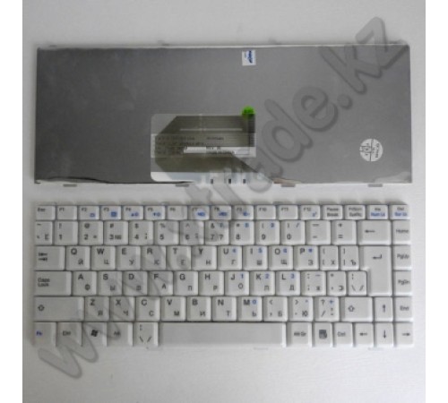 Клавиатура для ноутбука MSI S260/S300/EX300/VR420 белая, англ. в Алматы Клавиатура для ноутбука MSI S260/S300/EX300/VR420 белая, англ. в Алматы