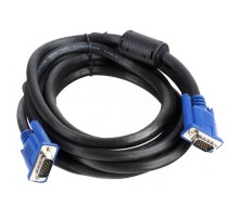 Кабель для монитора-SVGA , медный 3 + 6 ядер, VGA-VGA (15M-15M) 3м NoName
