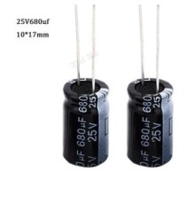 Конденсатор танталовый  680UF 25V (8*16)
