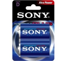 Батарейка D (AM1/LR20/1.5V) SONY (комплект 2 шт)
