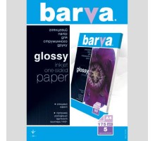175g А4 5л бумага BARVA Глянцевая (IP-C175-T01)