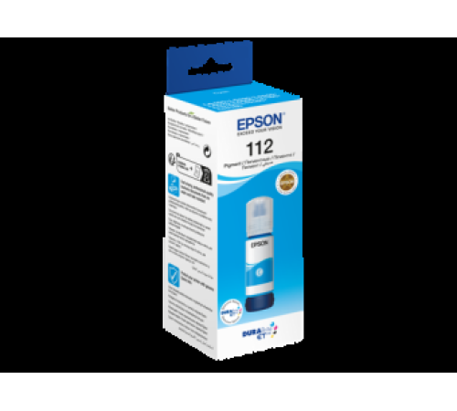 Контейнер с чернилами  №112 cyan EPSON EcoTank -  L11160/ L1515 70ml. ОЕМ