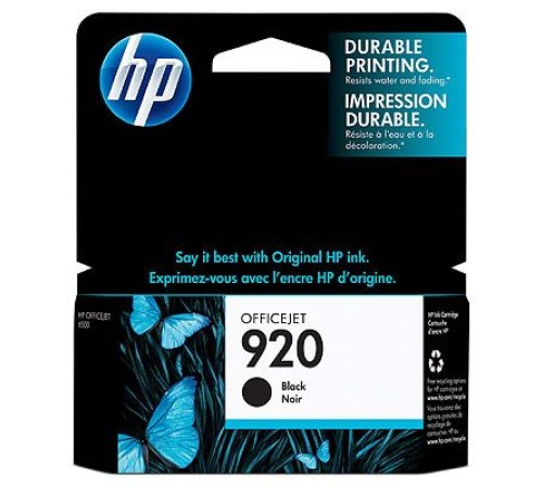 Картридж №920 CD971AE black для HP Officejet 6500/7000 Original Картридж №920 CD971AE black для HP Officejet 6500/7000 Original