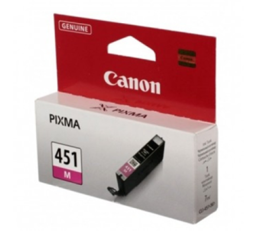 Картридж (CLI-451M) magenta CANON Pixma iP7240/MG5440/MG6340/MX924 Original в Алматы