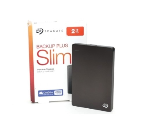 Портативный жесткий диск Seagate Backup Plus Slim 2TB Portable Storage, Backup made easy