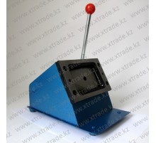 Пресс для вырубки пластика 54 х 86 mm (прямые углы)