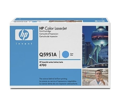 Картридж HP (Q5951A) cyan 643C для Color LJ 4700 original Картридж HP (Q5951A) cyan 643C для Color LJ 4700 original