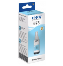 Контейнер с чернилами №673 light cyan EPSON L800 70ml ОЕМ