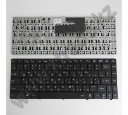 Клавиатура для ноутбука MSI CR400/CX420/EX460 черная, англ. Клавиатура для ноутбука MSI CR400/CX420/EX460 черная, англ.