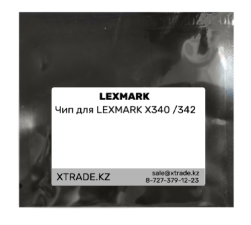 Чип для LEXMARK X340 /342