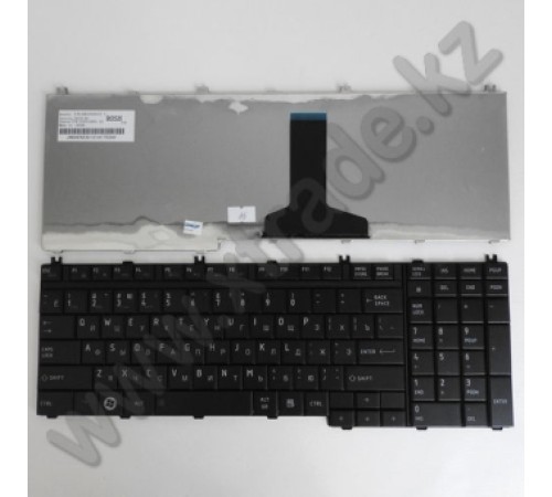 Клавиатура для ноутбука TOSHIBA A500/L505/P300 черная, англ. Клавиатура для ноутбука TOSHIBA A500/L505/P300 черная, англ.