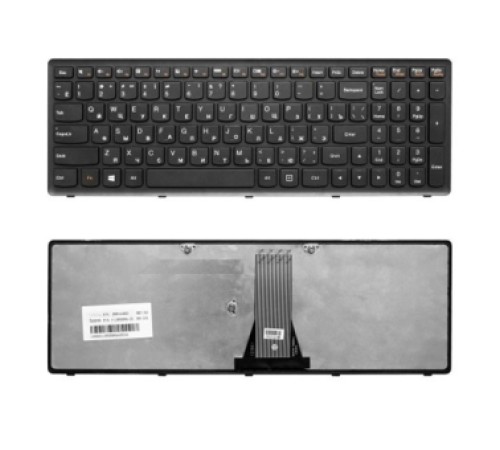 Клавиатура для ноутбука LENOVO G505S/Z510/S510, черная, рус.