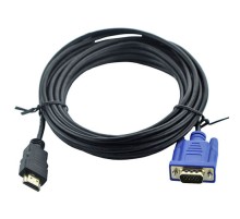 Кабель HDMI-VGA (15F) 5м NoName