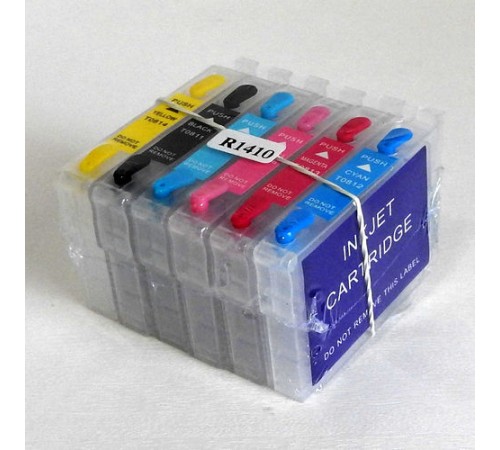 Картридж ПЗК для EPSON T0811-T0816 R1410 / R265 / R270 / RX590 Картридж ПЗК для EPSON T0811-T0816 R1410 / R265 / R270 / RX590