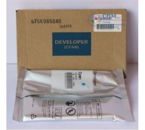 Девелопер (675K85030 / 675K85040 / 675K85050 / 675K85060) для XEROX WorkCentre 7525 / 7530 / 7535 / 7545 / 7830 / 7835 Cyan