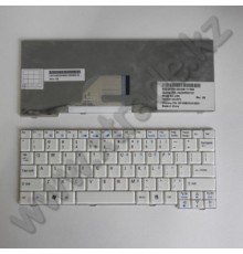 Клавиатура для ноутбука ACER aspire one A150/D150/D250/ZG5/531H (ACR7-US-WHITE-A), белая, англ.