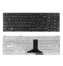 Клавиатура для ноутбука TOSHIBA A660/A665/P750/P755 черная, англ.