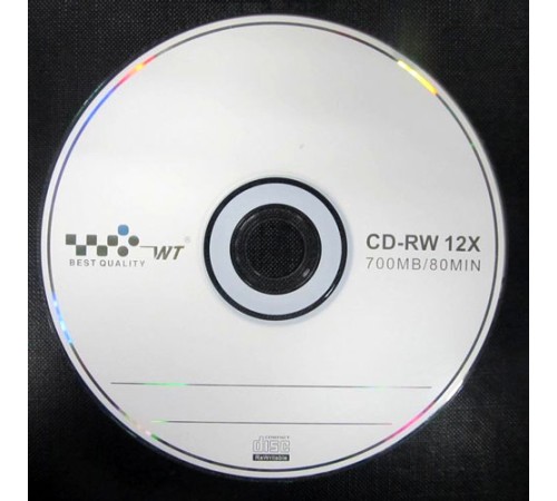 CD-RW Disk 700 Mb 12x (50 pack) WT CD-RW Disk 700 Mb 12x (50 pack) WT