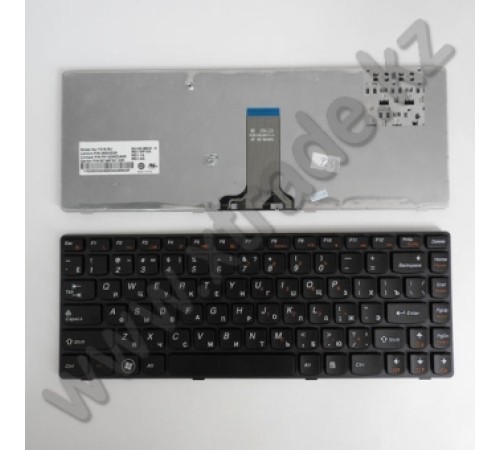 Клавиатура для ноутбука LENOVO Y480/Y485 черная, англ. Клавиатура для ноутбука LENOVO Y480/Y485 черная, англ.
