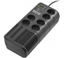 Сетевой стабилизатор Defender AVR Typhoon 1200/600W (вых роз.: 6 c з-змл.; вх 150-280В), box-4 (99015)