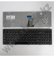 Клавиатура для ноутбука LENOVO Y570 черная, англ.