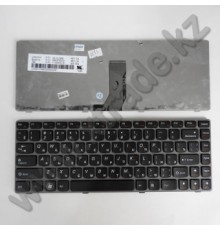 Клавиатура для ноутбука LENOVO Z370/Z470 черная, англ.
