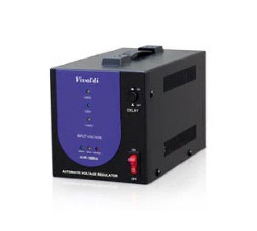 Cетевой стабилизатор 2000ВА AVR Vivaldi Standart 2KVA (LED, вых роз: 2 c заземл.; вх 175-285В), box-3 Cетевой стабилизатор 2000ВА AVR Vivaldi Standart 2KVA (LED, вых роз: 2 c заземл.; вх 175-285В), box-3