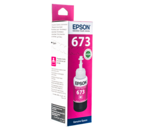 Контейнер с чернилами  №673 magenta EPSON L800 70ml ОЕМ