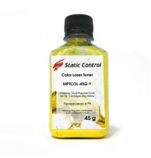 Тонер для HР UNIVERSAL STATIC CONTROL MPTCOLOR Yellow 45гр.