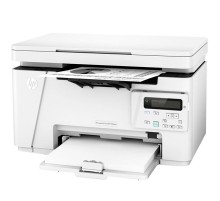 Принтер-сканер-копир HP LaserJet Pro M26nw (A4) 18 ст/мин, 600х600 dpi, 128 Мб, 600 МГц, Ethernet (RJ-45), Wi-Fi, USB 2.0, печать на : карточках, пленках, этикетках, глянцевой бумаге, конвертах, матовой бумаге
