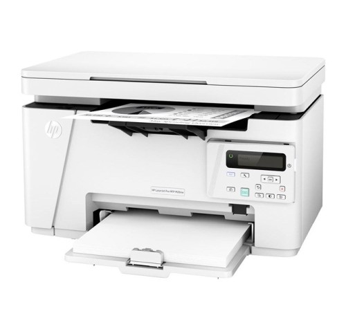 Принтер-сканер-копир HP LaserJet Pro M26nw (A4) 18 ст/мин, 600х600 dpi, 128 Мб, 600 МГц, Ethernet (RJ-45), Wi-Fi, USB 2.0, печать на : карточках, пленках, этикетках, глянцевой бумаге, конвертах, матовой бумаге Принтер-сканер-копир HP LaserJet Pro M26nw (A4) 18 ст/мин, 600х600 dpi, 128 Мб, 600 МГц, Ethernet (RJ-45), Wi-Fi, USB 2.0, печать на : карточках, пленках, этикетках, глянцевой бумаге, конвертах, матовой бумаге