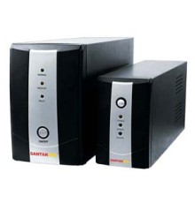 ИБП (Без аккумулятора) SantakUPS CPU, AVR, 500VA/300W, 12V7AH, 120-240V, USB, RJ11/45, 305*85*140mm, 5kg, metal case, black (B500VA)