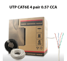 Кабель (бухта) UTP CAT6E 4pair 0.57CCA (NC614-305) 305 метров