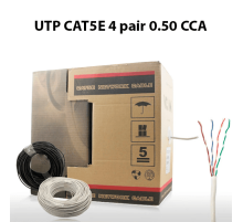 Кабель (бухта) UTP CAT5E 4pair 0.50CCA (NC514-305) 305 метров